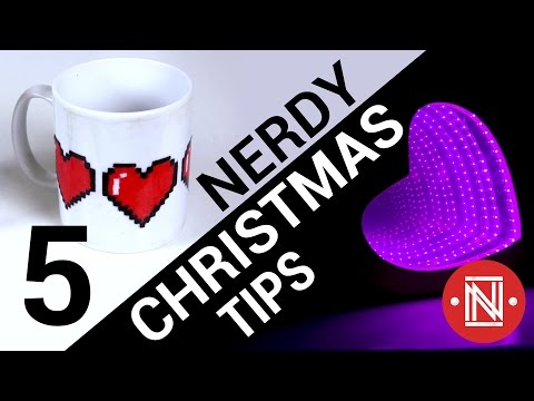 5 Quick &amp;amp; Nerdy Christmas Tips || DIY