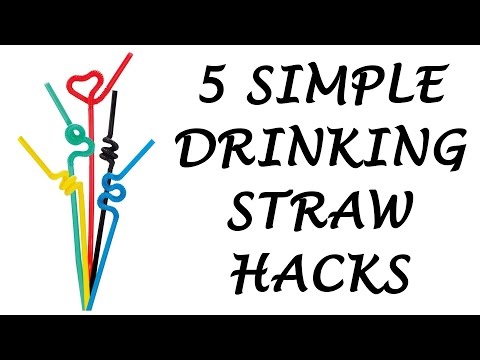 5 Simple Drinking Straw Life Hacks