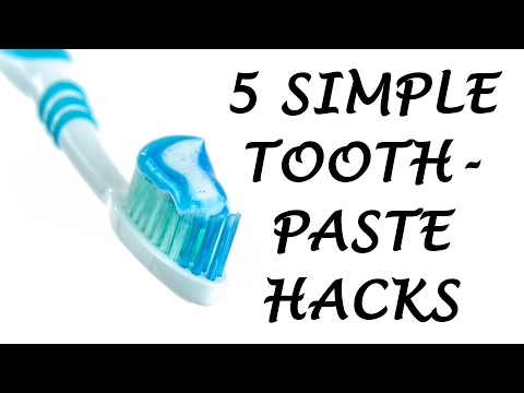 5 Simple Toothpaste Life Hacks