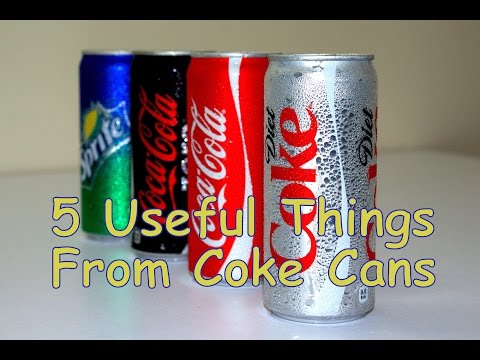 5 Useful Things from Coke Can