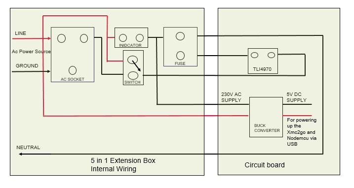 5 in 1 extension box connection with circuit board.PNG