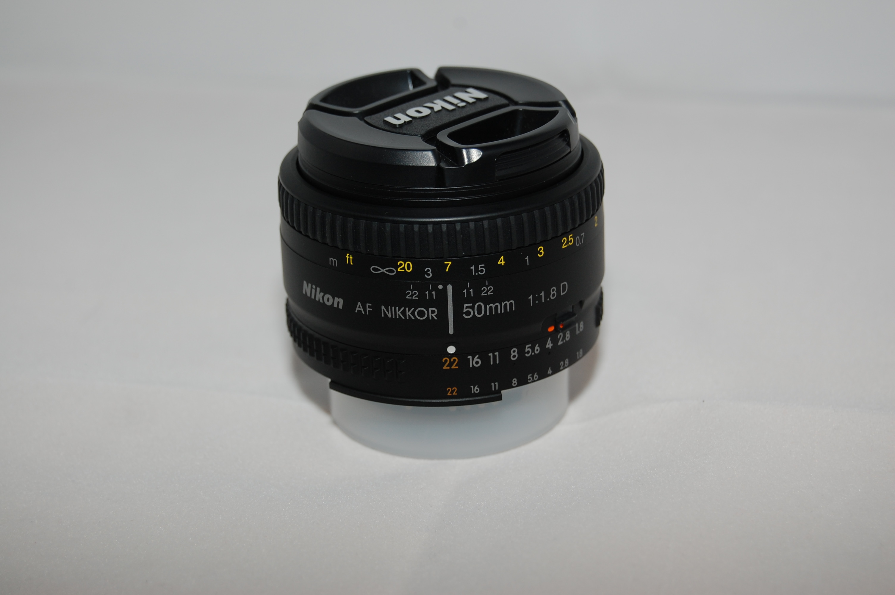 50mm f1.8 prime lens