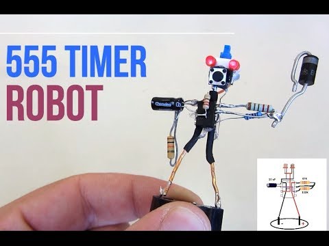 555 Timer- Blinking Robot