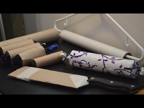 6 Uses for Paper Towel Rolls/Cardboard Tubes