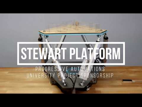 6-Axis Stewart Platform using Linear Actuators