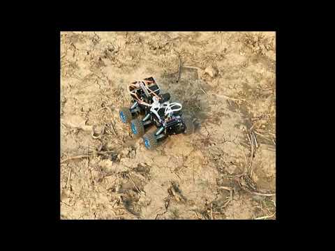 6WD Shock Absorption  Robot with Arduino