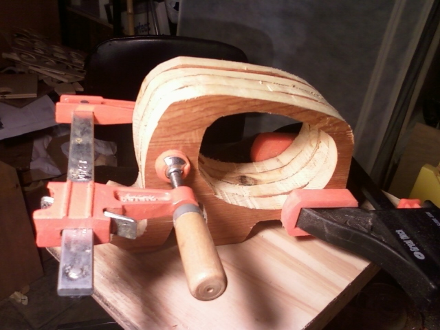 7 - four cut out and clamped for fitting.jpg