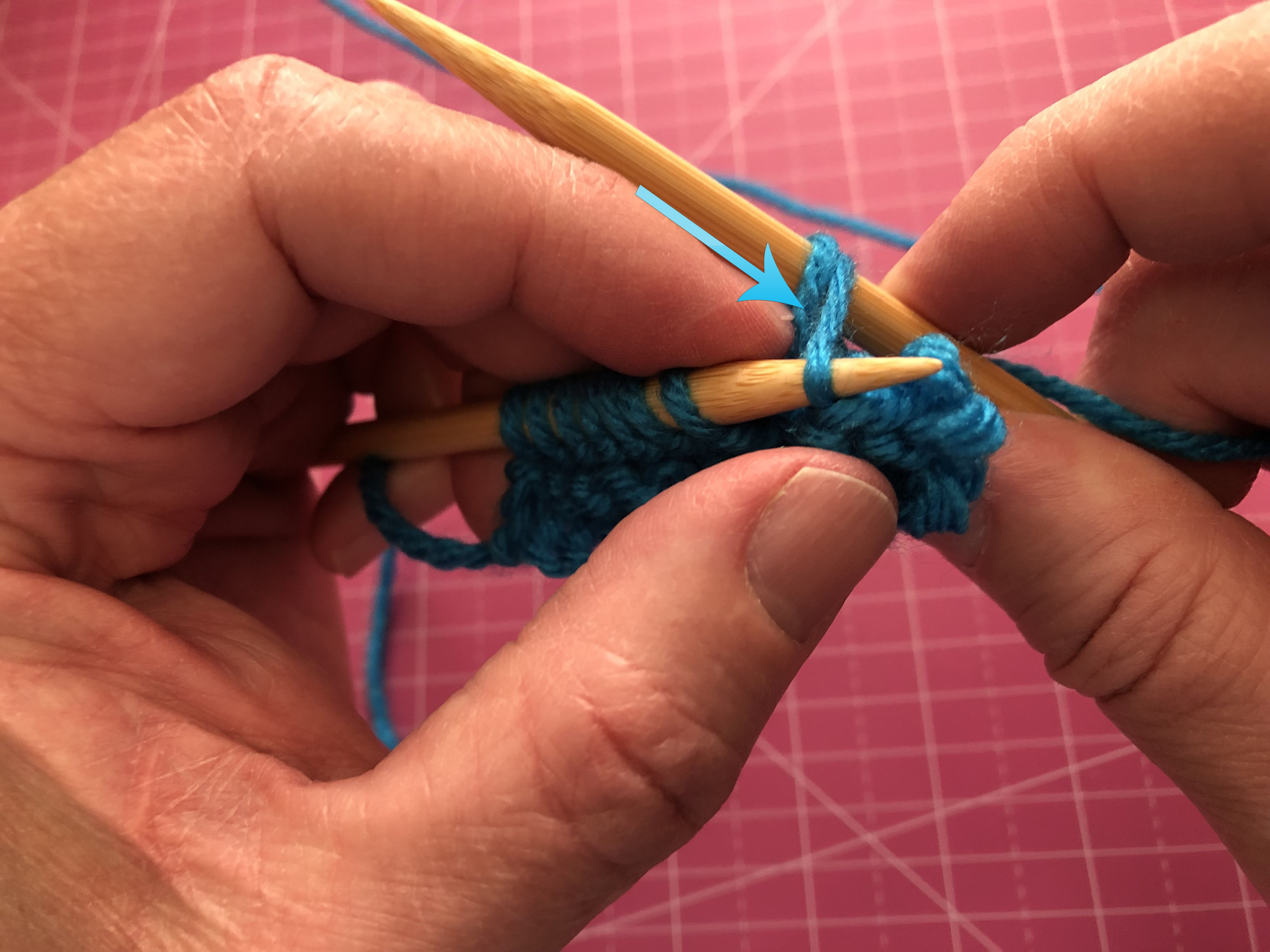 7 R Inserting the right-hand needle through bottom stitch BINDING OFF.jpg