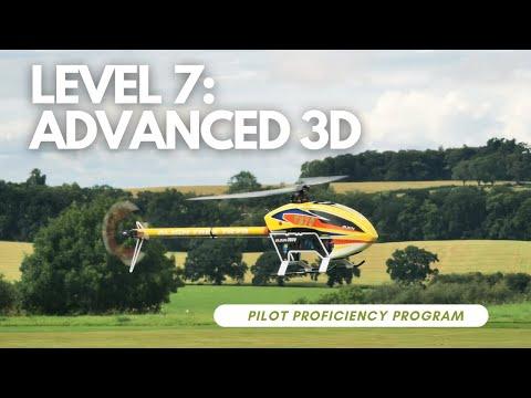 7. Advanced 3D: RC Helicopter Pilot Proficiency Program flying Align TB70