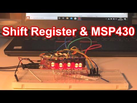 74HC595 Shift Register &amp;amp; MSP430