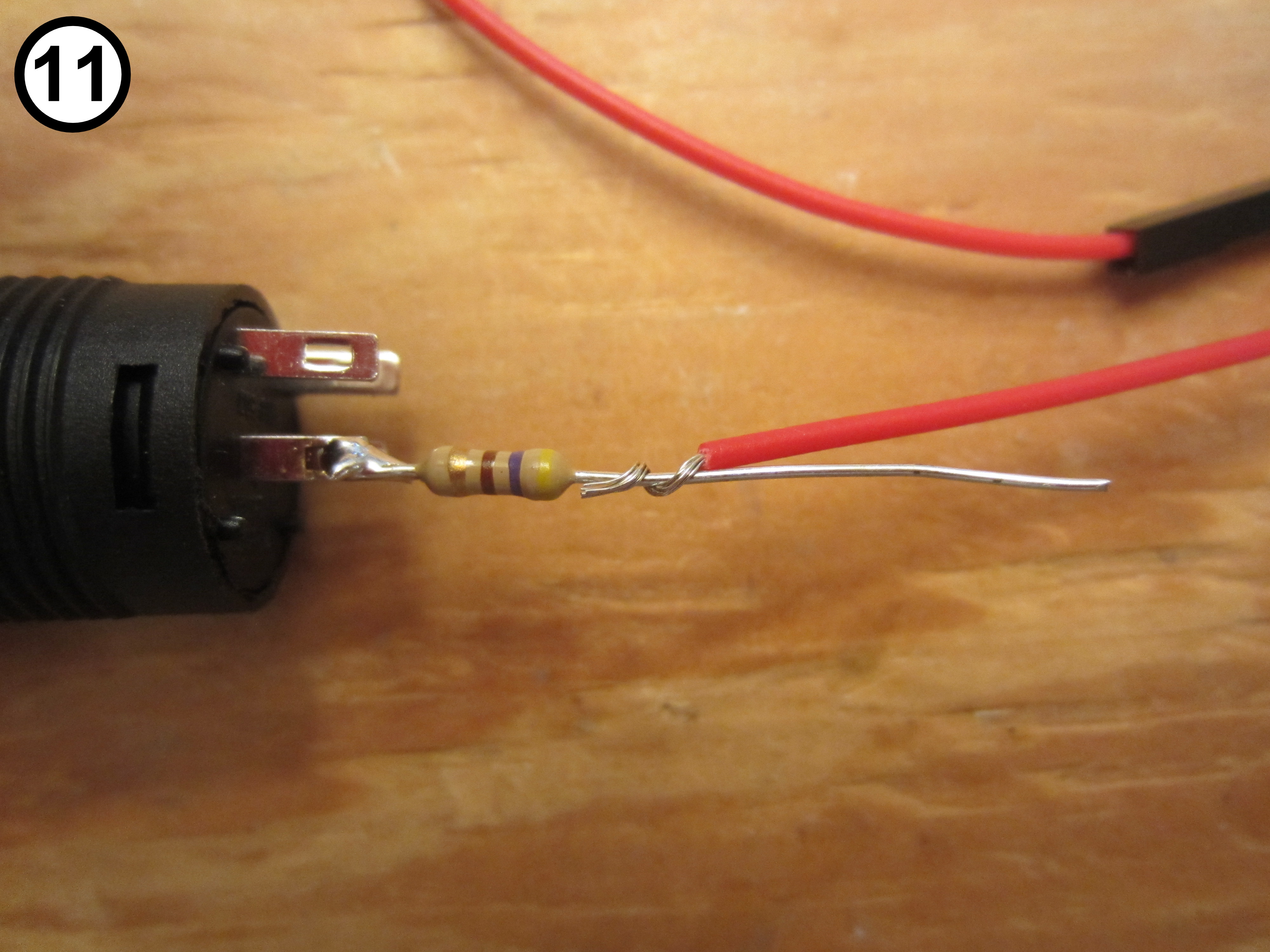 8 - 11 - Attach Red Wire.JPG