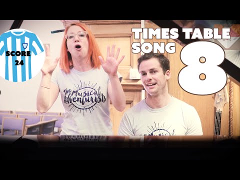 8 Times Table Song - Taylor Swift Blank Space (MattyBRaps &amp;amp; Ivey Meeks Cover) - 8 times table trick