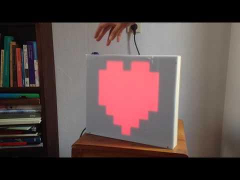 8-bit wedding led matrix