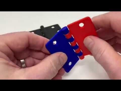 A &amp;quot;Print In Place&amp;quot; Parametric Modeled Seven Joint Ball and Socket Hinge Demonstration.