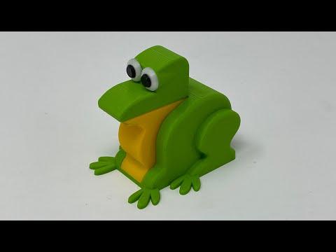 A 3D Printed Frog Mechanism.