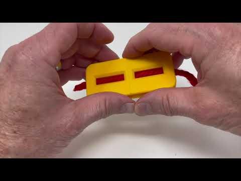 A 3D Printed Rope Puzzler.