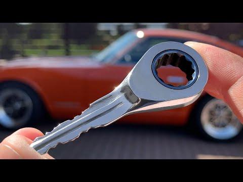 A Car Key Made From A Ratcheting Wrench - Will It Start The Car?