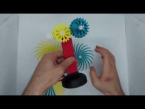 A Fully 3D Printed Mechanical Design - Makes a Great Gift