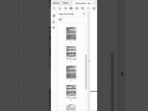 A look at a completed source document file