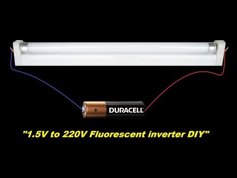 A powerful 1.5V to 220V inverter with Schematic DIY