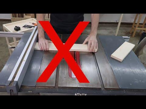 A step-by-step guide to making your first table saw cuts. TABLESAW BASICS.