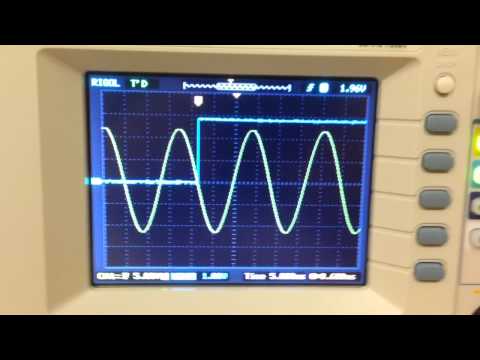 AC line frequency drift visualized