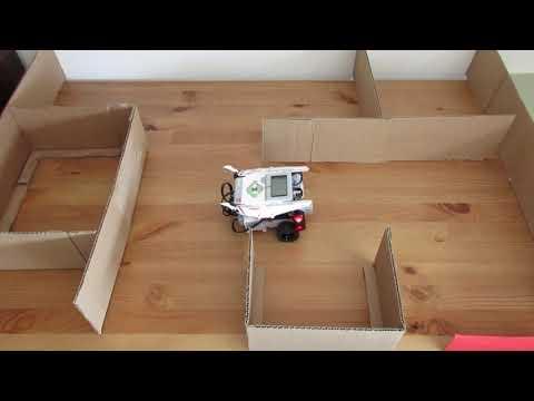 AI in LEGO EV3 Maze-Driving Robot