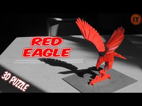 AMAZING 3D PUZZLE : RED EAGLE