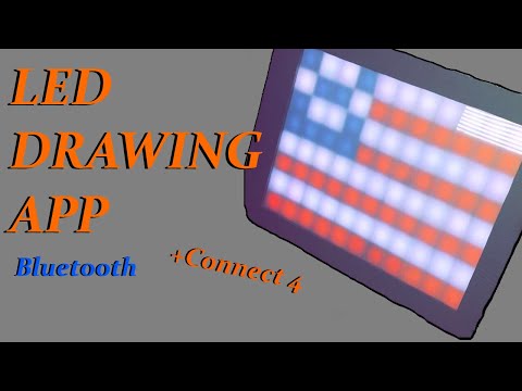 AMAZING Bluetooth LED Drawing Board!