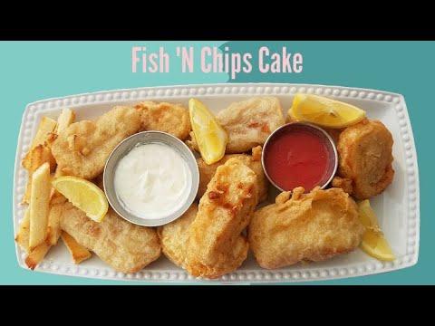 AMAZING Fish N Chips Cake | Must Try | Marisha's Couture Cakes