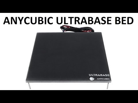 ANYCUBIC ULTRABASE HEATED BED AND GLASS PLATE UNBOXING