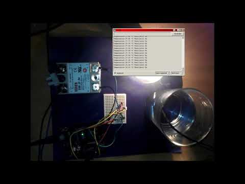 ARDUINO - SOLID STATE RELAY ventilator control using the w1209 thermistor and SSR-25 DA