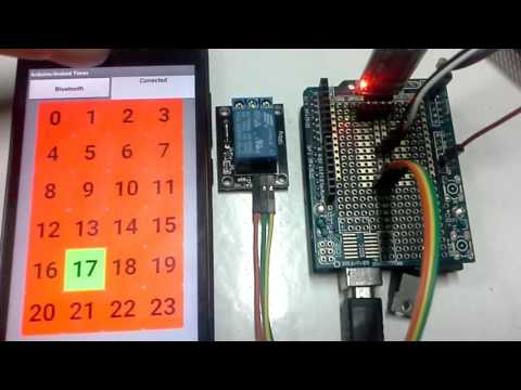 ARDUINO ANDROID TIMER (with app)