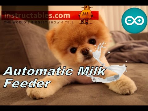 ARDUINO AUTOMATIC MILK FEEDER