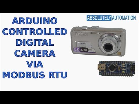 ARDUINO CONTROLLED DIGITAL CAMERA VIA MODBUS RTU