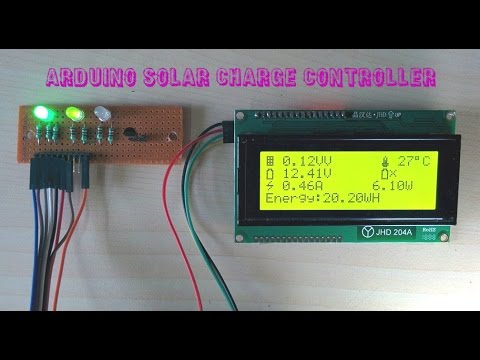 ARDUINO SOLAR CHARGE CONTROLLER (Version-2.0)