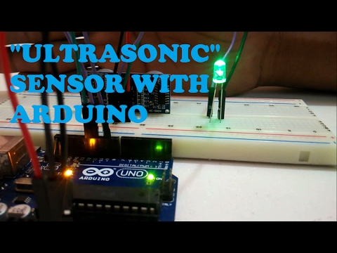 ARDUINO With ultrasonic sensor (distance measurement)