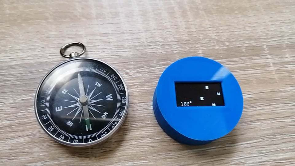 ATtiny Compass