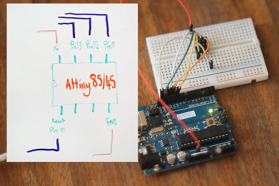 ATtiny45 with arduino uno.png