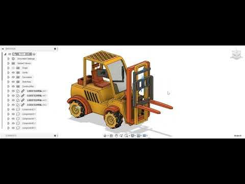 AUTODESK FUSION360 animate model