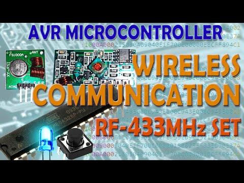 AVR Microcontroller. Wireless communication. RF433 FS1000A &amp;amp; XY-FST XY-MK-5V Modules Set and UART