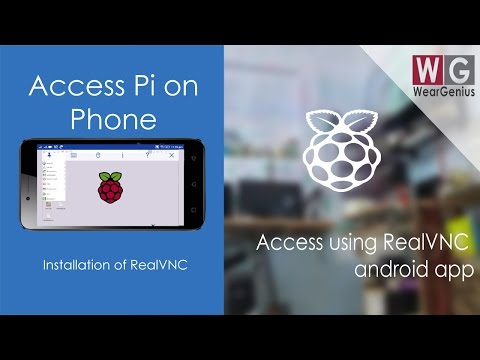 Access Raspberry Pi on Smartphone | VNC Server