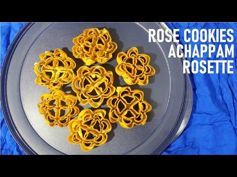 Achappam Recipe I Rose Cookies I Achu Murukku I Rosette I Christmas Cookies