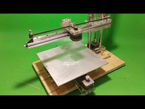 Acrylic 3D Printer DIY CNC Router Machine Aluminum Homemade