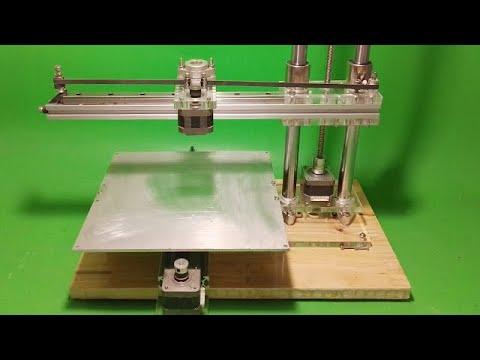 Acrylic 3D Printer DIY CNC Router Machine Aluminum Homemade