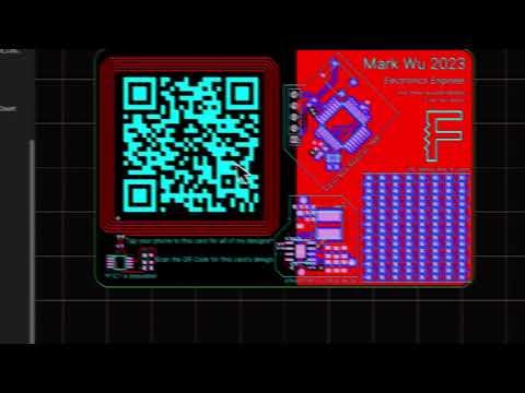 Adding a QR code to a PCB in Flux