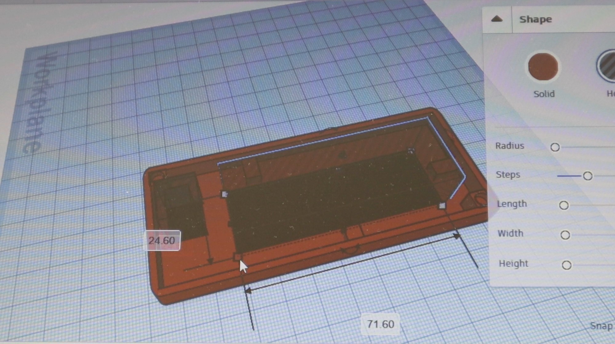 Adjusting The Size Of The Cutout On Enclosure.jpg