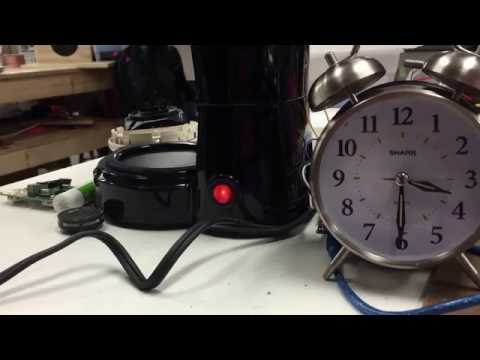 Alarm Clock Coffee Pot - Arduino Powered