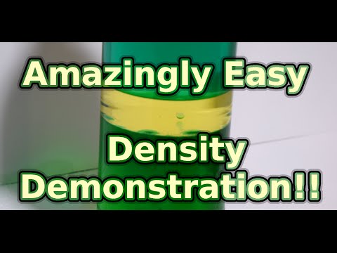 Amazingly Easy at Home Density Experiment!!