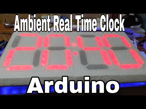 Ambient Real Time Clock with Arduino